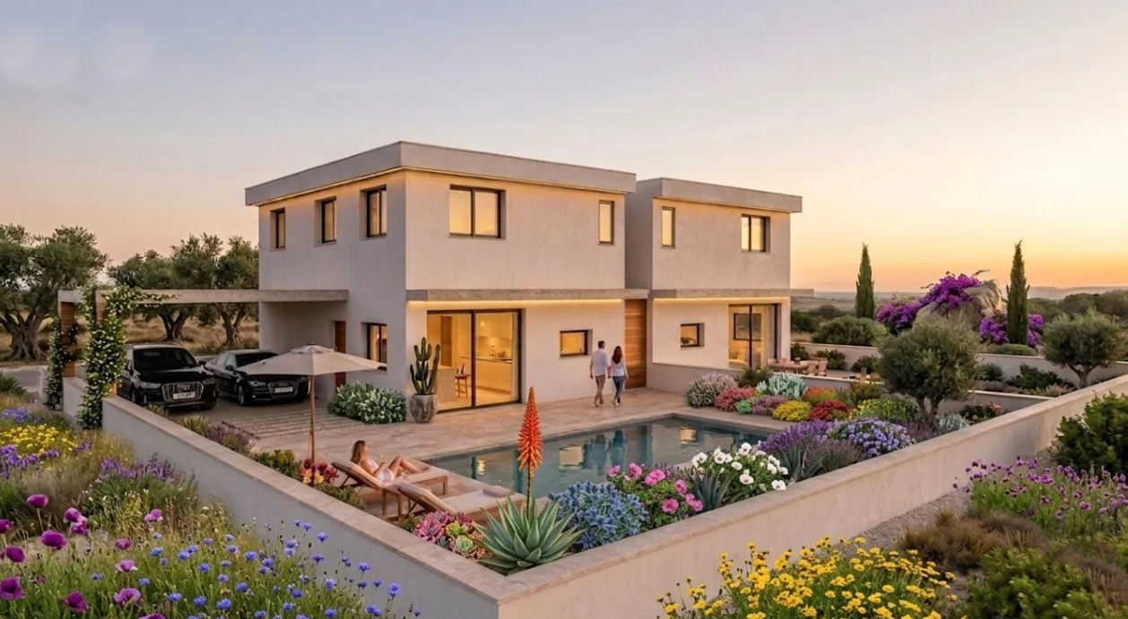 3 Bedrooms House / Villa in Pervolia, Larnaca