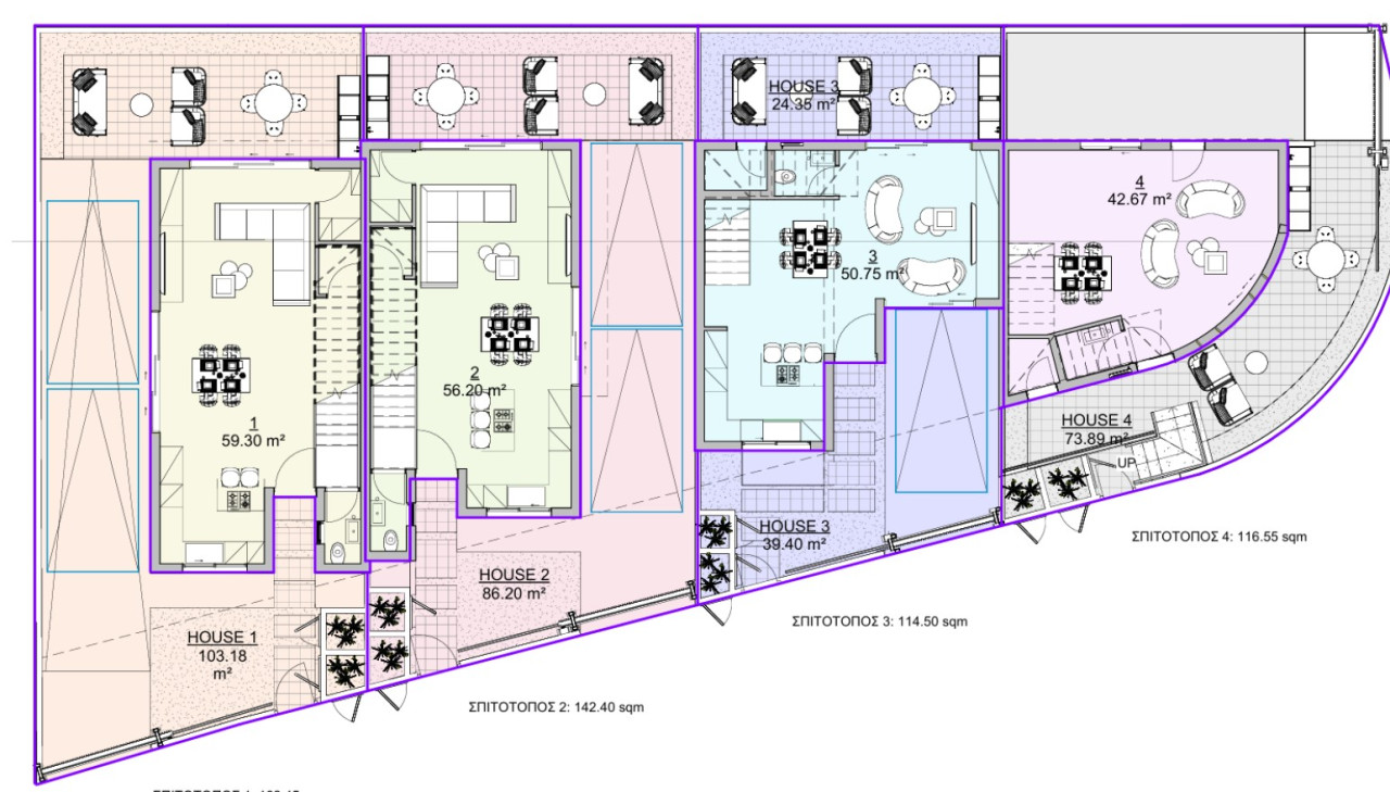 2 Bedrooms House / Villa in Ypsonas, Limassol