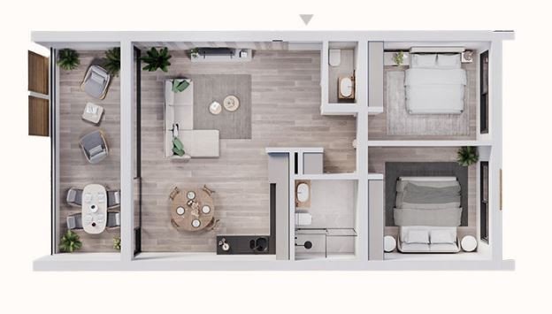 3 Bedrooms Apartment in Zakaki, Limassol