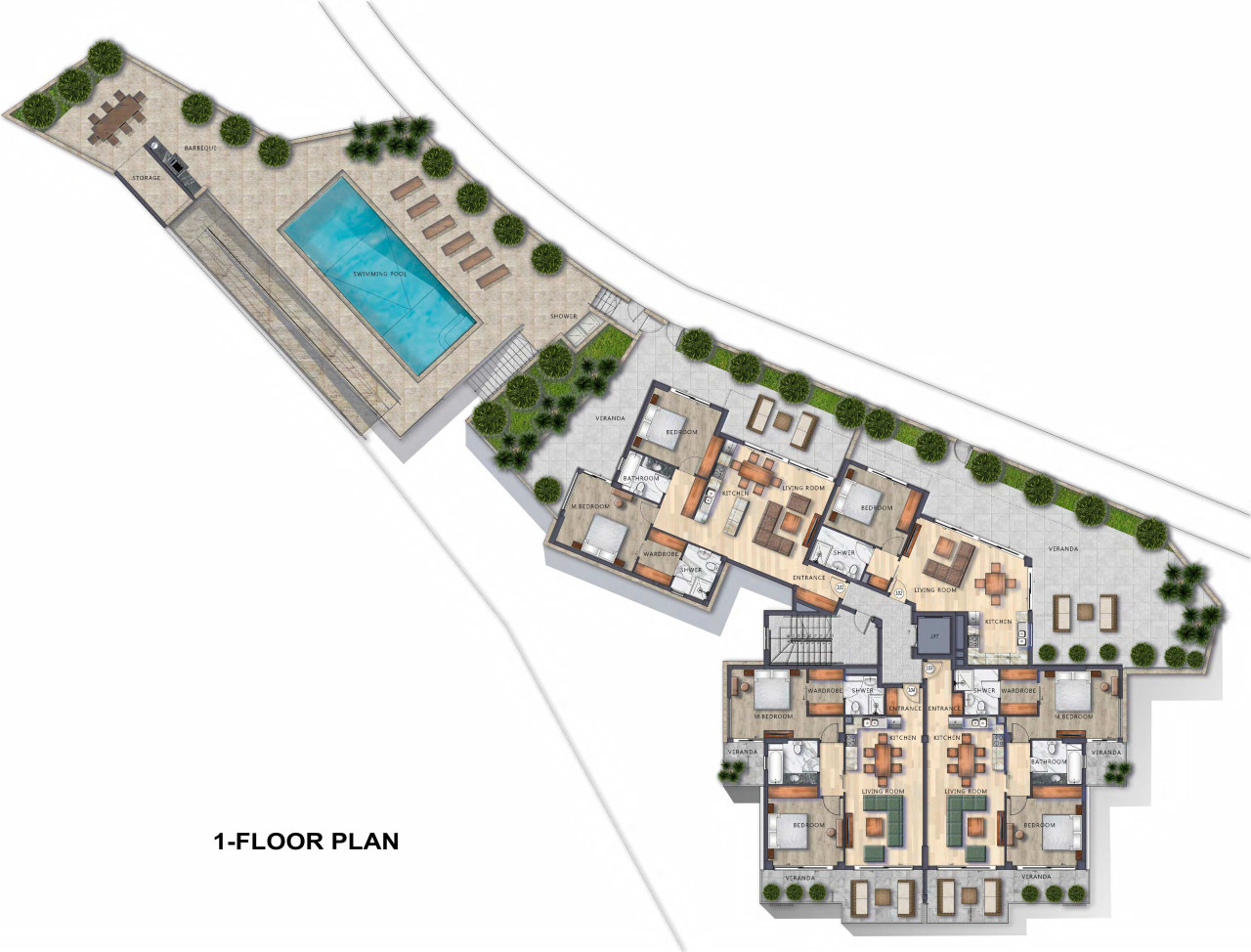 2 Bedrooms Apartment in Agios Athanasios, Limassol