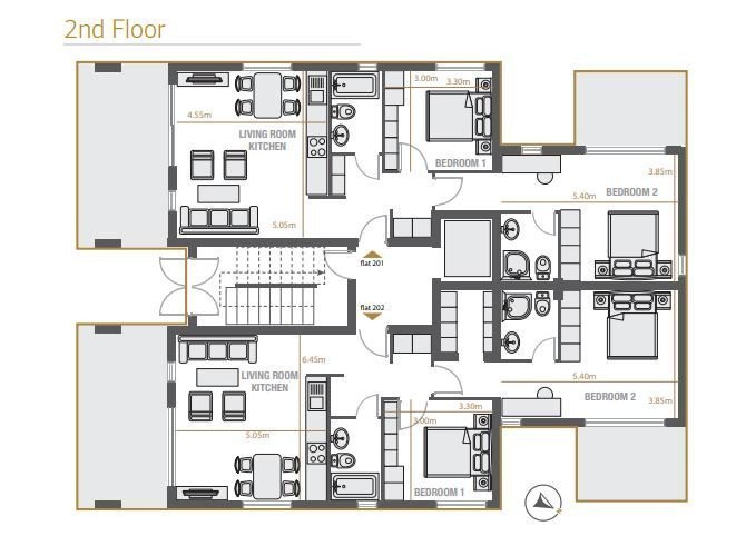 2 Bedrooms Apartment in Zakaki, Limassol