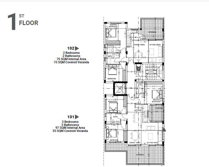 3 Bedrooms Apartment in Agios Athanasios, Limassol