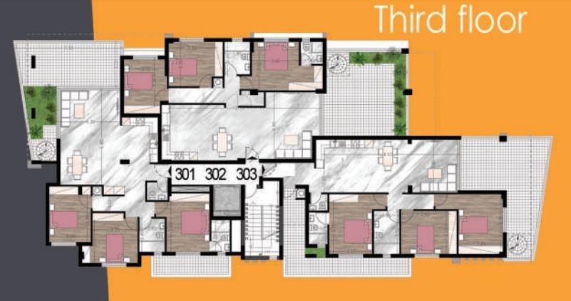 3 Bedrooms Apartment in Panthea, Limassol
