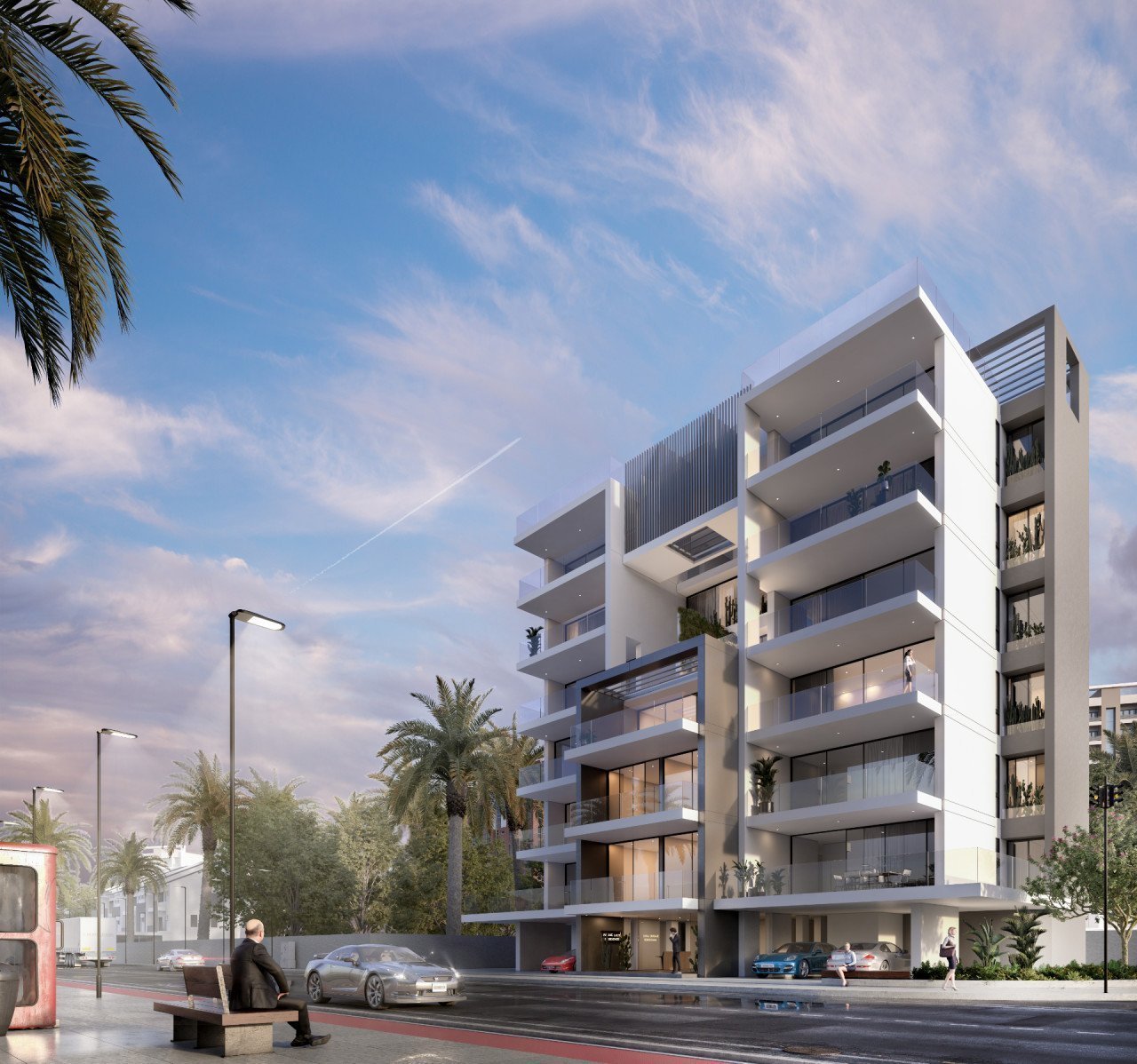 2 Bedrooms Apartment in Larnaca, Larnaca