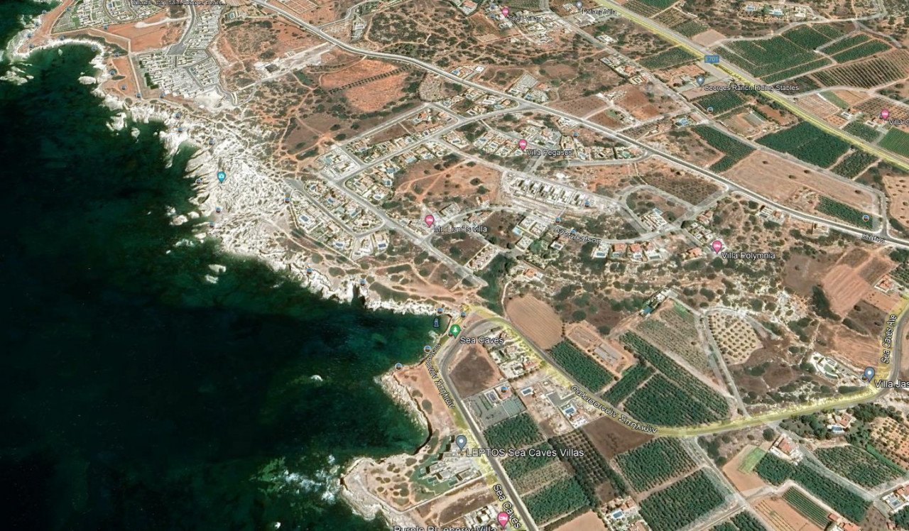Land in Sea Caves, Paphos