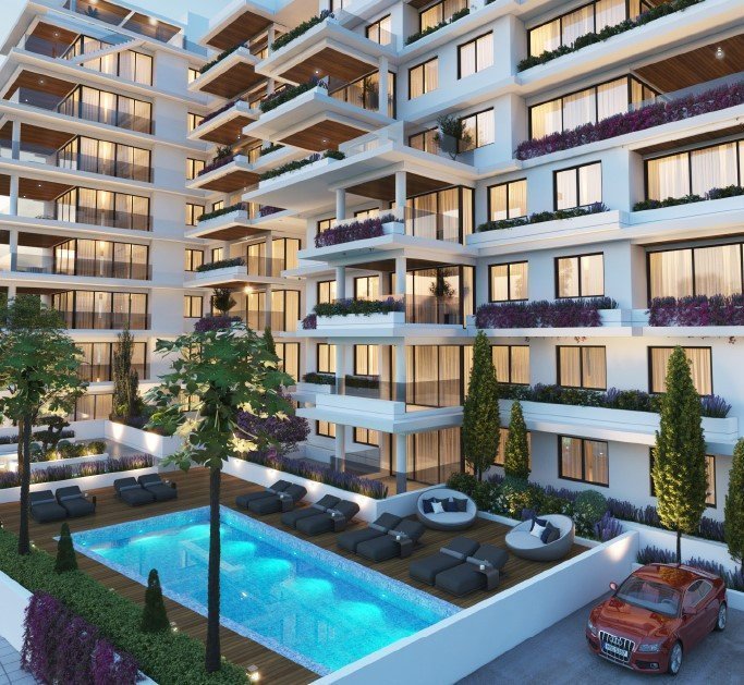 2 Bedrooms Apartment in Larnaca, Larnaca